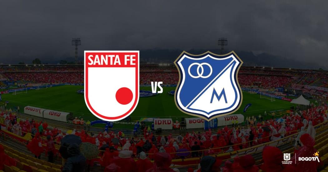 Fútbol en Bogotá recomendaciones para clásico Santa Fe vs. Millonarios