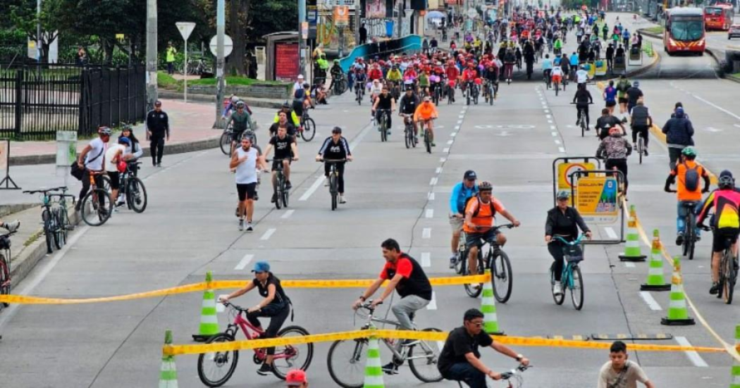 Conoce mapa de rutas y los horarios de la Ciclovía de Bogotá de 2025