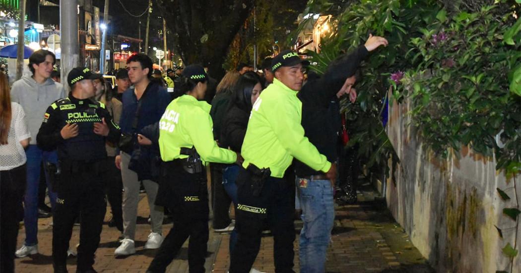 Seguridad en Bogotá operativos de control en zonas de rumba Chapinero