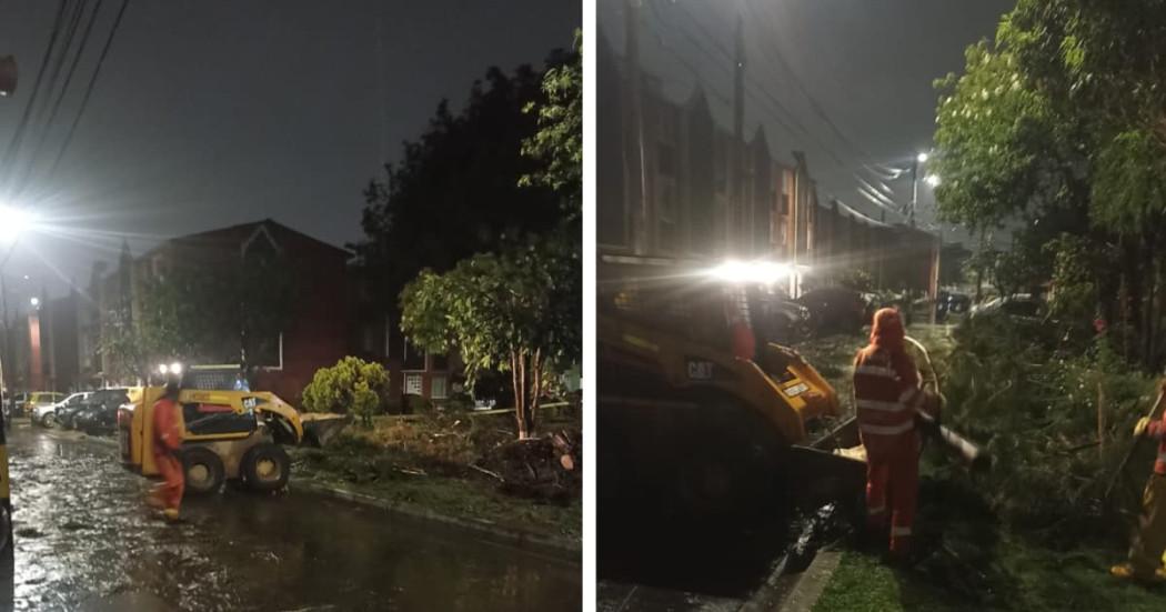 Distrito ha atendido 30 emergencias relacionadas con lluvias en Bogotá