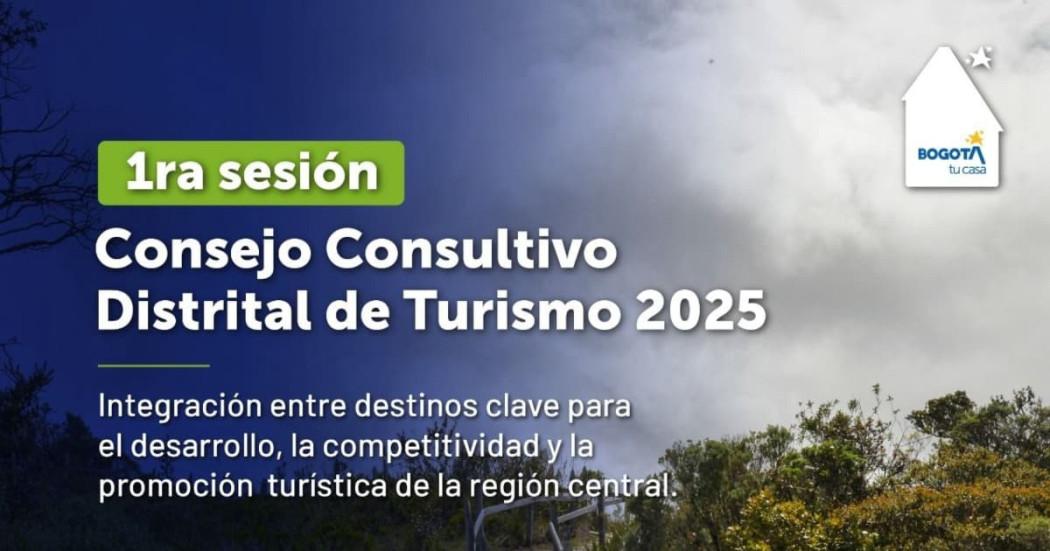 En Bogotá sesiona el Consejo Consultivo Distrital de Turismo 2025