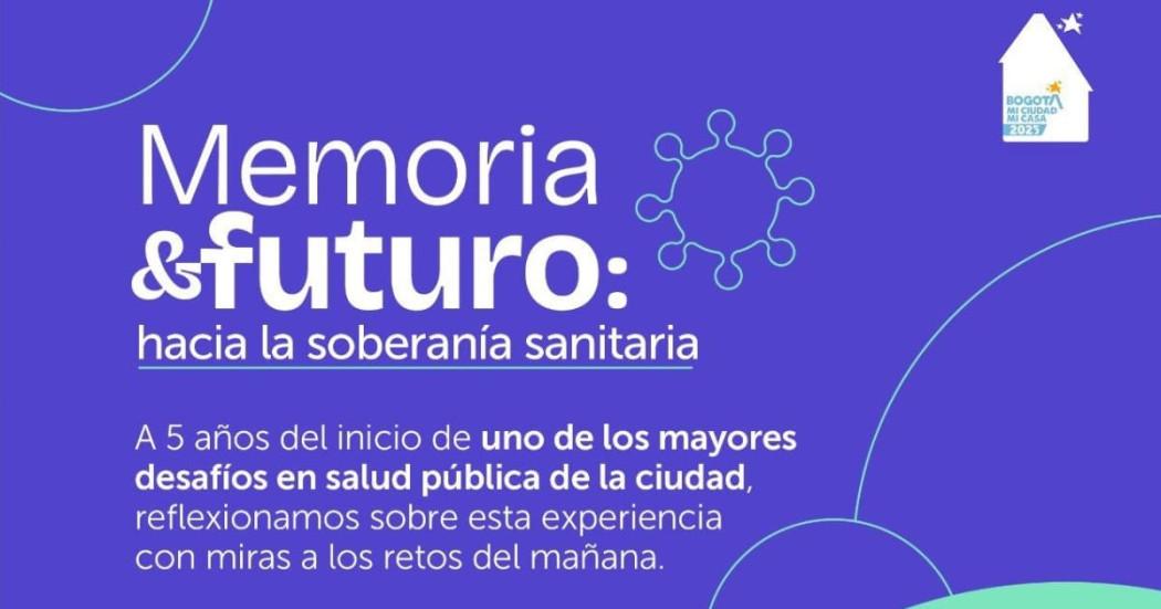 Foro en Bogotá de pandemia y COVID-19 participa este jueves 13 marzo