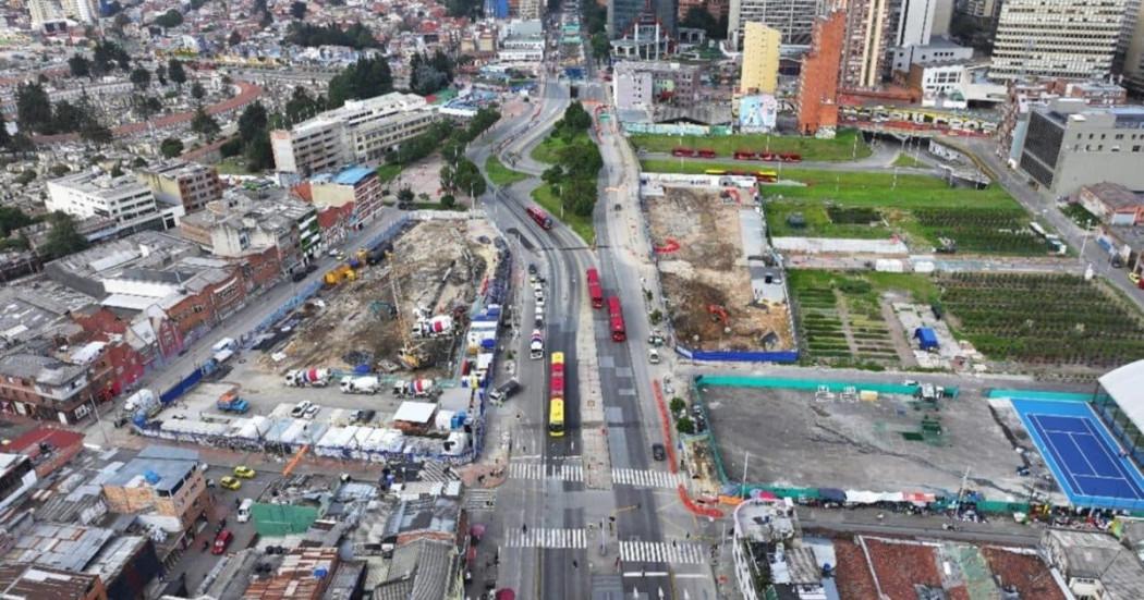 Movilidad en Bogotá nuevos cierres en avenida Caracas por obras Metro