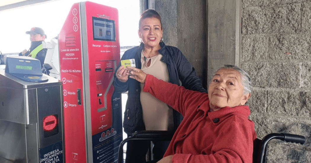 Pasajes gratis TransMilenio para personas mayores y con discapacidad