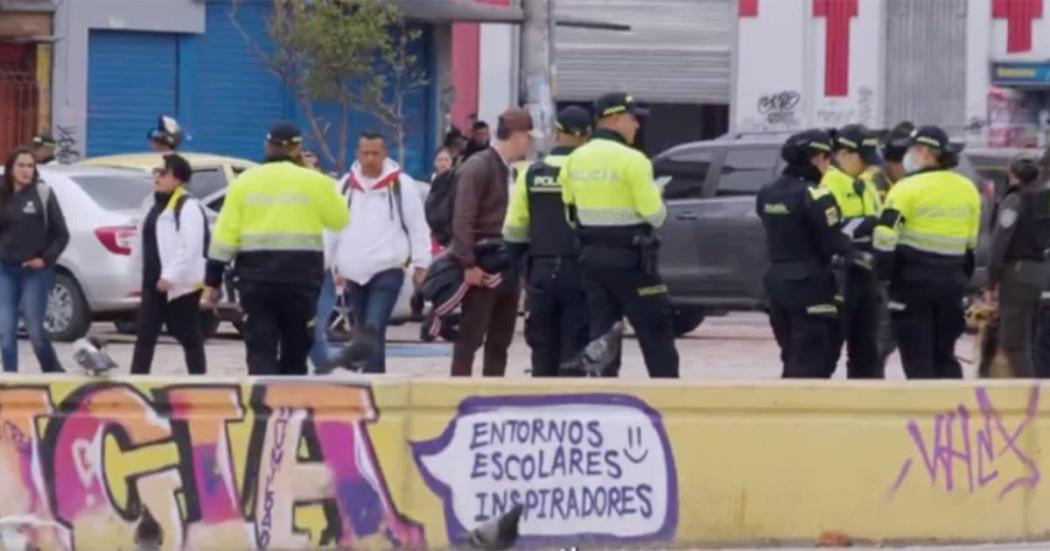 Seguridad en Bogotá 7 capturados por venta de drogas en Plaza España