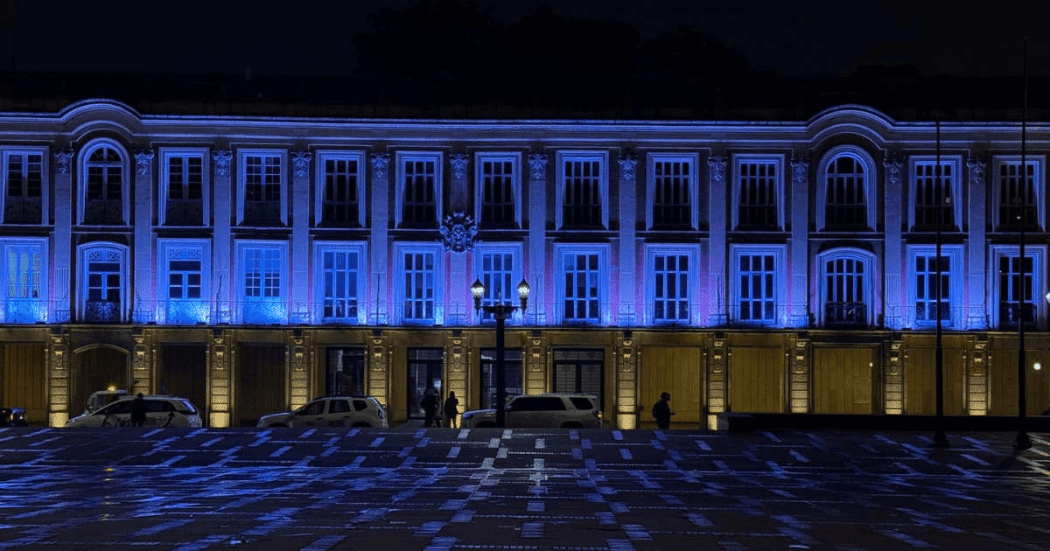 Video El Palacio Liévano Plaza de Bolívar de Bogotá volvió a brillar