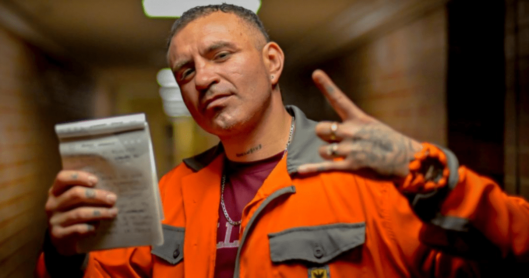 'Bam Bam' alza su voz con ritmo desde celda Cárcel Distrital en Bogotá