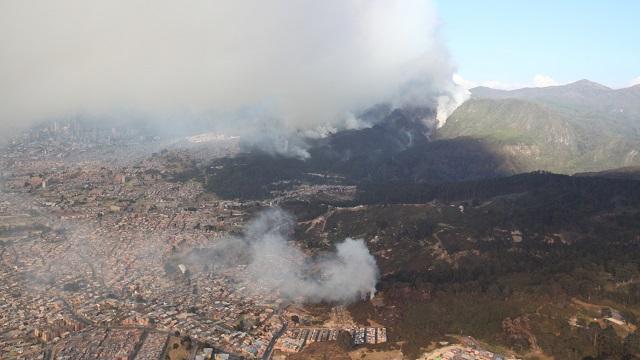 Cerros orientales de Bogotá - Foto: Comunicaciones Alcaldía Bogotá / Camilo Monsalve