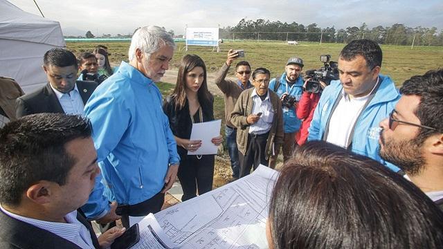 Construcción colegio en Bosa - Foto: Prensa Alcaldía Mayor de Bogotá /Camilo Monsalve