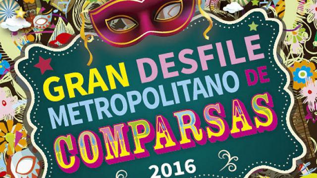 Afiche desfile de comparsas