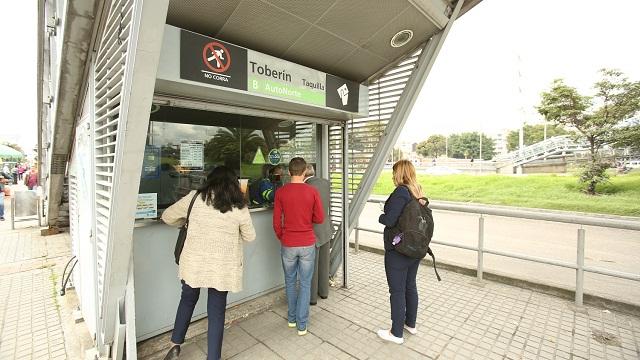 Estación de TransMilenio - Foto: Comunicaciones Alcaldía Mayor 