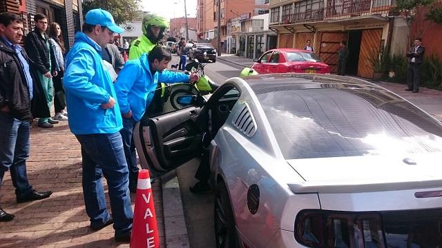 Operativos contra mal parqueados zona G - Foto: Prensa Secretaría de Movilidad