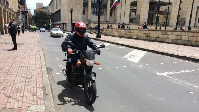 Motociclista - Foto: bogota.gov.co