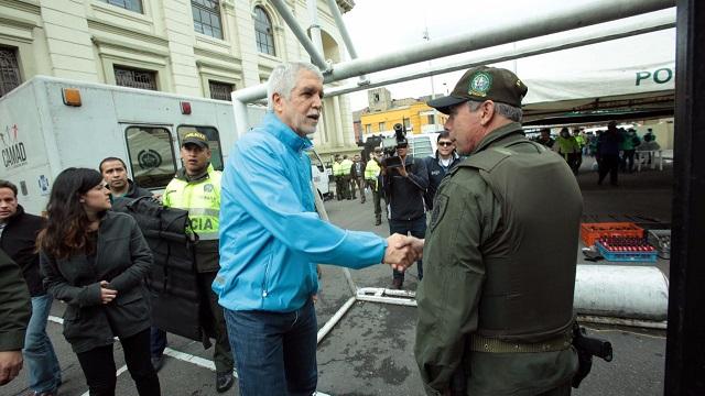 Operativo en sector del Voto Nacional - Foto: Comunicaciones Alcaldía Mayor de Bogotá / Diego Bauman