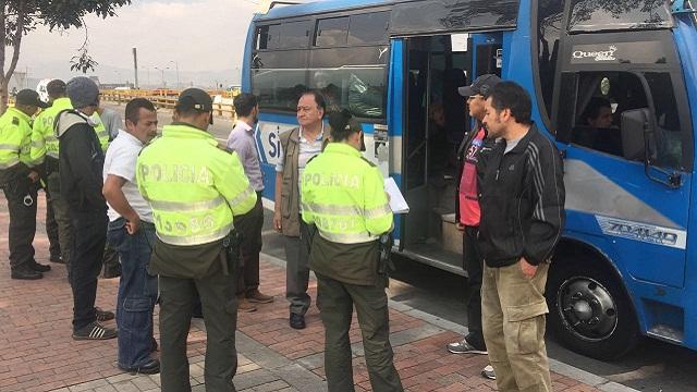 Mil hombres de la Policía custodian el sistema - Foto: Alcaldía de Bogotá