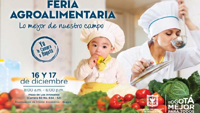 Afiche Feria Agroalimentaria