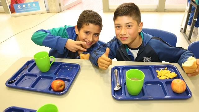 Alimentación escolar en Bogotá - Foto: Comunicaciones Secretaría de Educación 