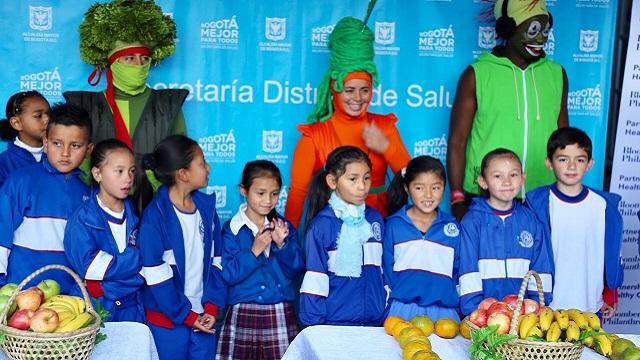 Alimentación saludable en los colegios - Foto: Prensa Secretaría de Educación