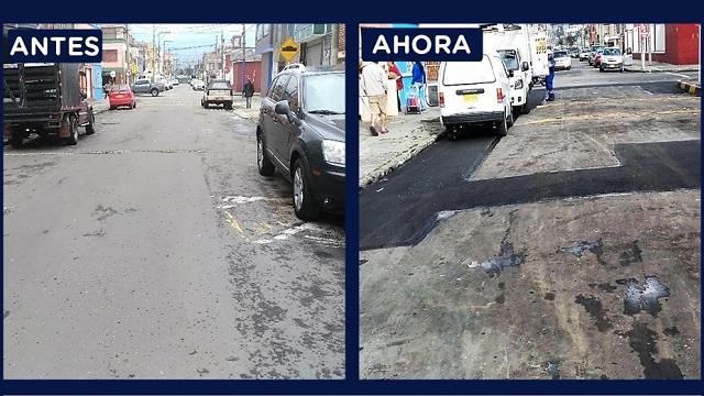 Barrio 12 de Octubre. Foto: Unidad de Mantenimiento Vial