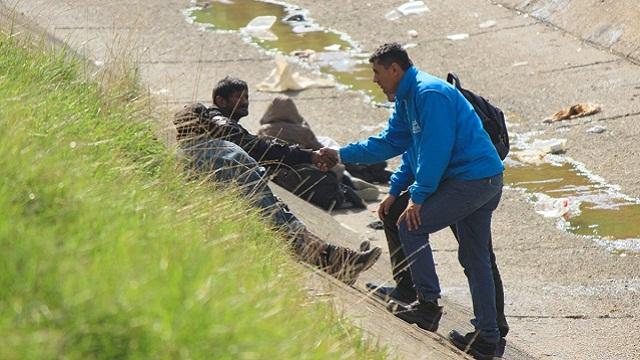 Atención habitantes de calle en sector de la Sexta con Carrera 30 - Foto: Prensa Secretaría de Integración Social 