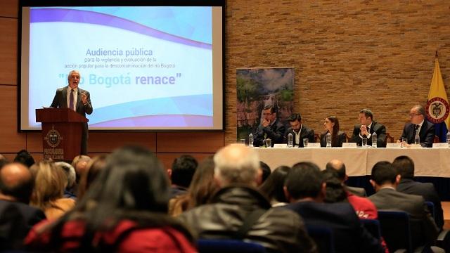 Audiencia "Río Bogotá renace" - Foto: Alcaldía Mayor de Bogotá/Diego Baumán