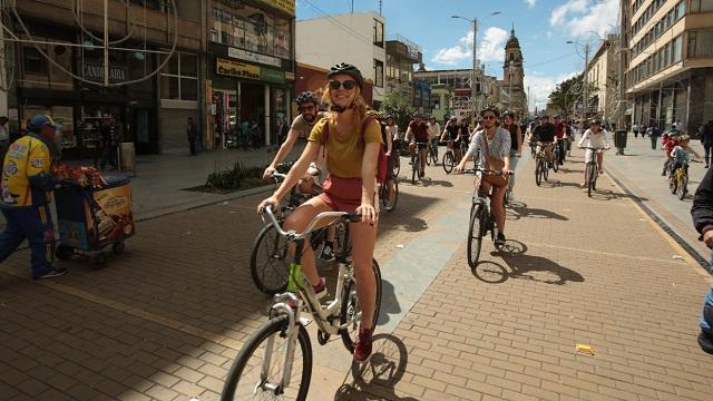 'Biciturismo', la nueva apuesta de Bogotá. Foto: IDT.