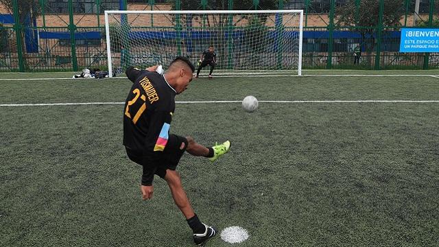 Nuevas canchas sintéticas para la localidad de Usaquén - Foto: Comunicaciones Alcaldía / Diego Bauman