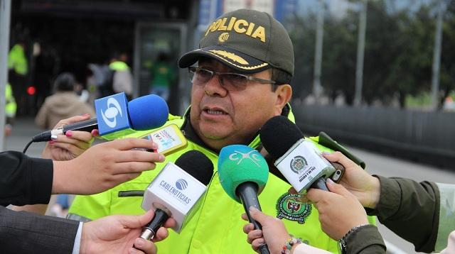 Capturas de venezolanos en TransMilenio - FOTO: Prensa MEBOG