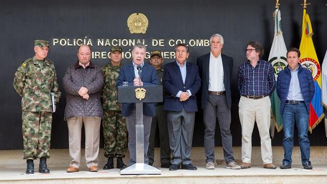 Consejo de seguridad con presidente de la República - Foto: Comunicaciones Alcaldía Mayor de Bogotá / Andrés Sandoval