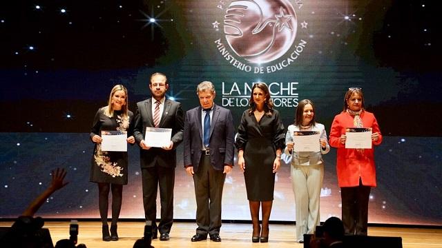 El reconocimiento fue hecho en la gala la ‘Noche de los Mejores’. Foto: Archivo Particular