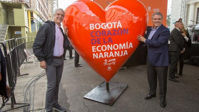 Alcalde Peñalosa y presidente Iván Duque en un recorrido por lo que será el nuevo Bronx Distrito Creativo