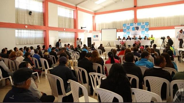 Encuentro ciudadano - Foto: Prensa Secretaría de Gobierno