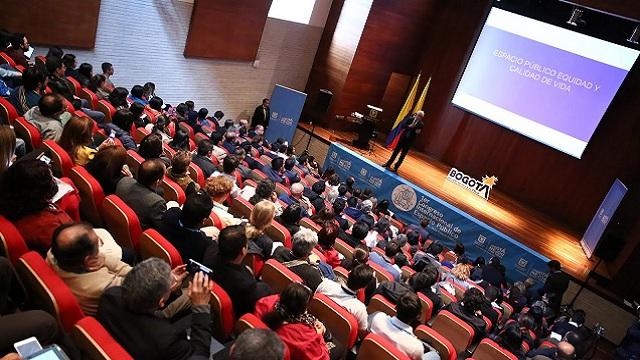 El Observatorio del Espacio Público en Bogotá cumple 1 año. Foto: Prensa Espacio Público