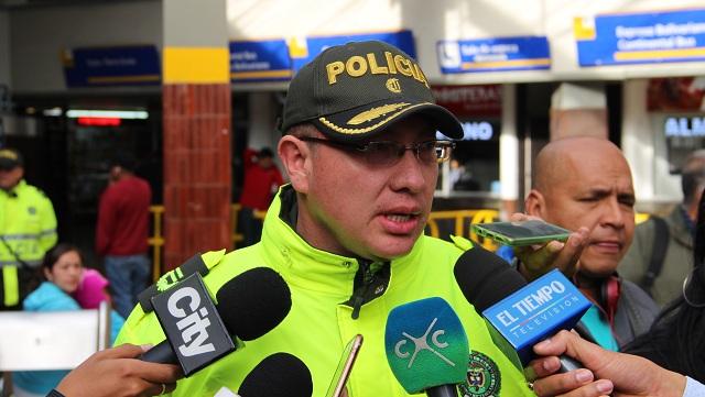 Policía hace recomendaciones - FOTO: Prensa MEBOG