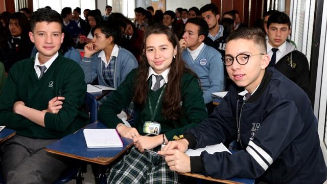 Estudiantes colegio Bogotá - Foto: Prensa Secretaría de Educación 