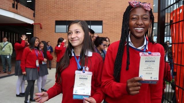 Estudiantes en Foro Distrital de Educacion 2017 - Foto: Comunicaciones Secretaría de Educación 