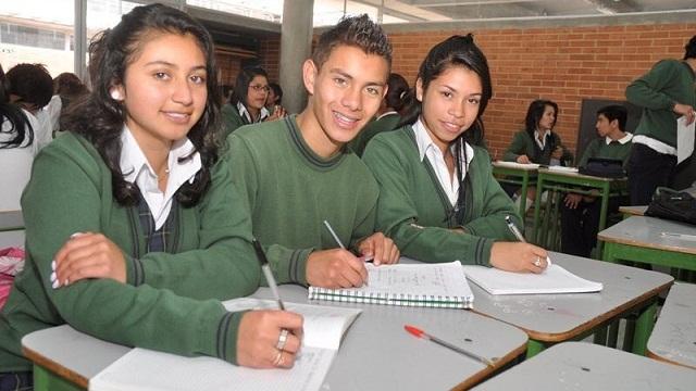 Estudiantes colegio Bogotá - Foto: Prensa Secretaría de Educación 