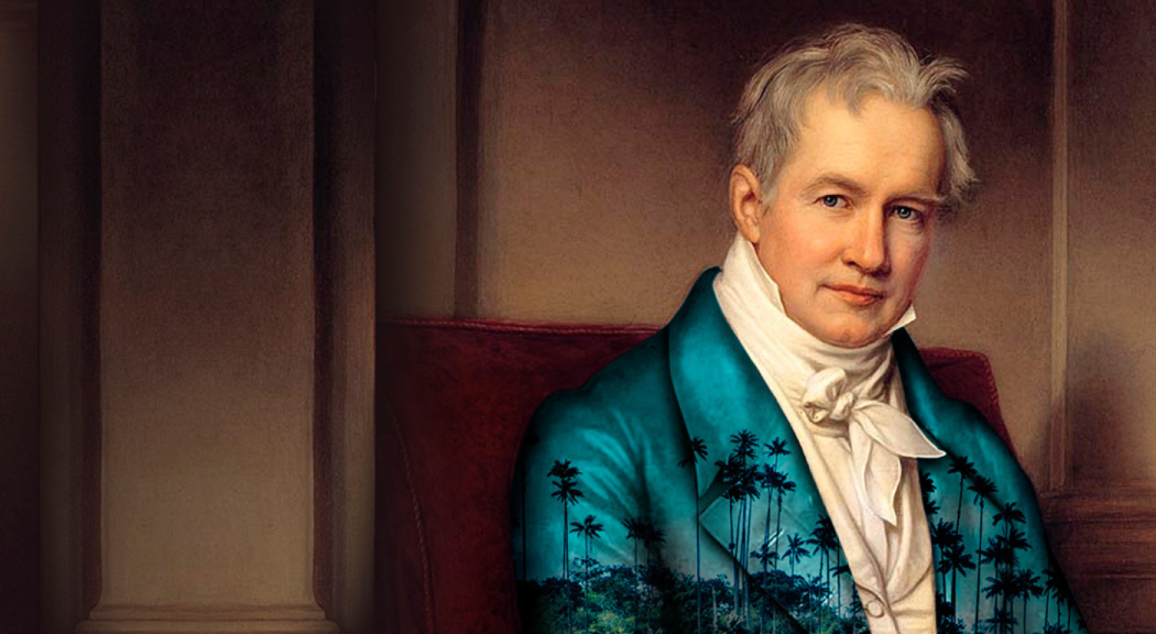 Retrato del científico Alexander von Humboldt.