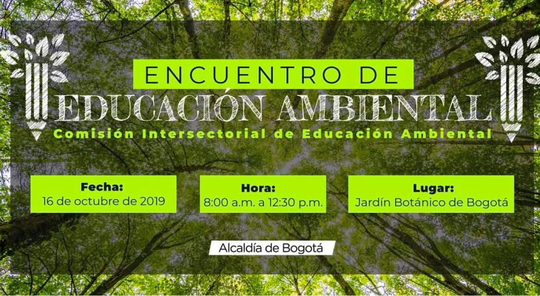 Ven al Conversatorio 'Retos y Miradas de la Educación Ambiental en la actualidad