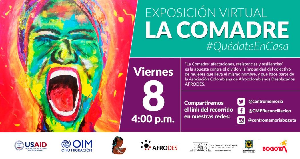 Conéctate al lanzamiento de la primera exposición virtual del Centro Memoria 