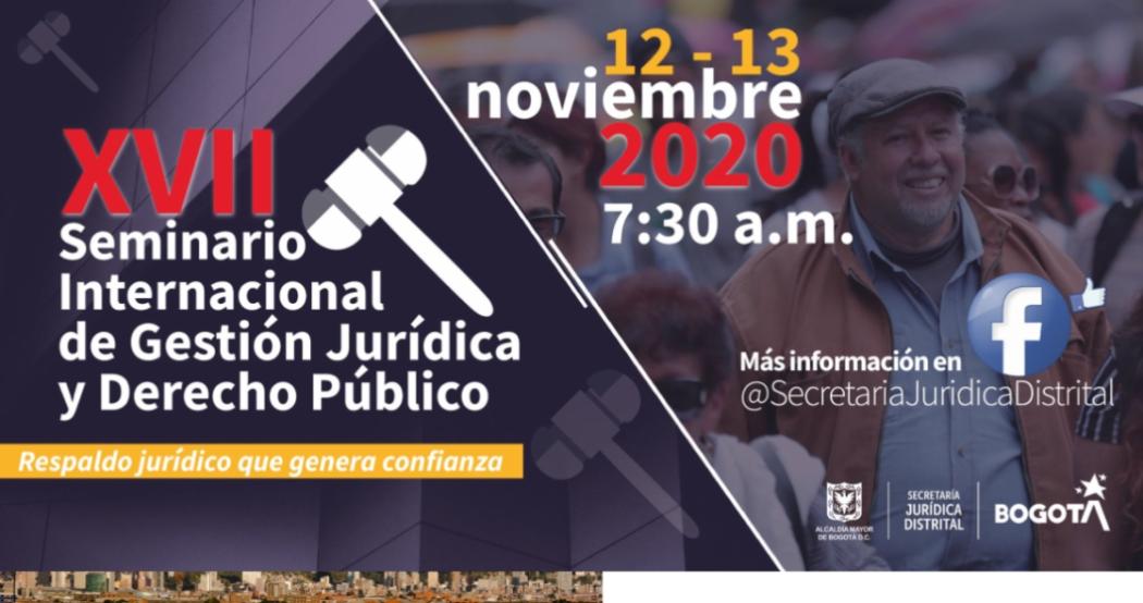 ¡Llegó el evento más esperado! Nuestro Seminario Internacional de Gestión Jurídica y Derecho Público.