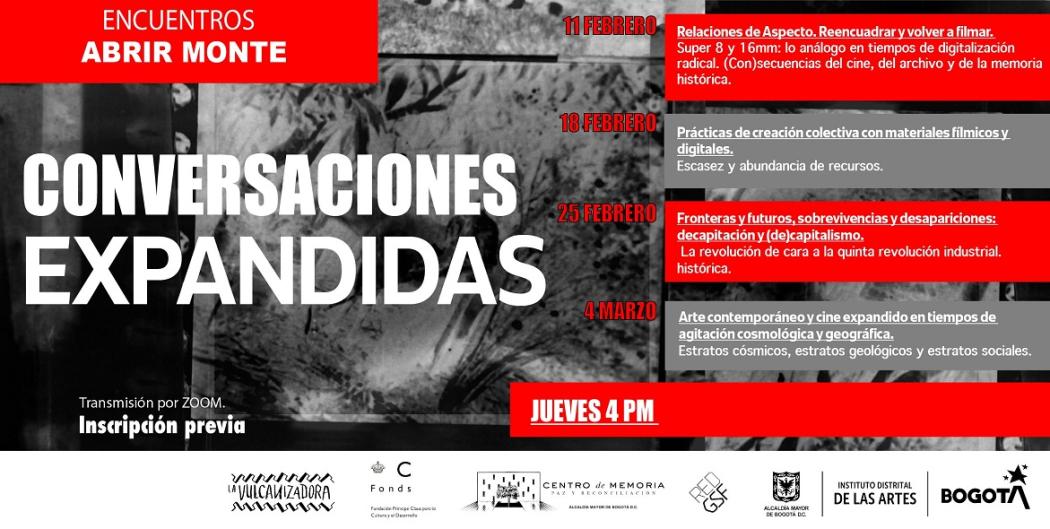 Este encuentro será un espacio de investigación de la memoria colectiva, usando medios audiovisuales y prácticas artísticas.