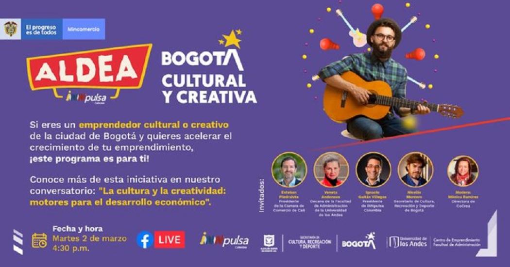 Si eres emprendedor cultural o creativo y buscas acelerar tu emprendimiento esta información es para ti. Foto: Cultura.