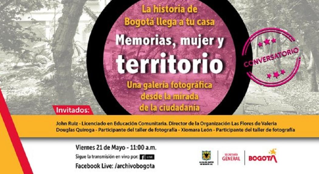 La historia de Bogotá llega a tu casa: Memoria, mujer y territorio. Imagen: Archivo de Bogotá.