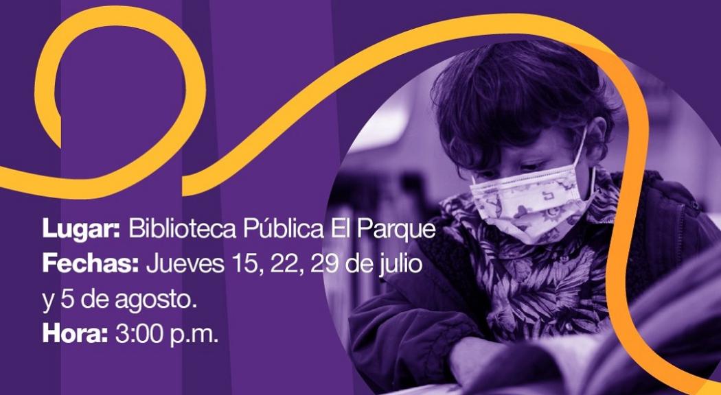 Padres y cuidadores de niños y niñas entre 2 y 6 años de edad: la #EscuelaDeLectores presenta talleres presenciales para crear Cuentos en movimiento y espacios para soñar. Imagen: BibloRed.