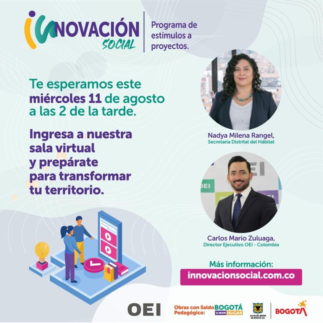 El próximo 22 de agosto se cerrarán las inscripciones a ‘Conéctate con tu territorio’, una iniciativa que promueve la innovación en territorios urbanos.