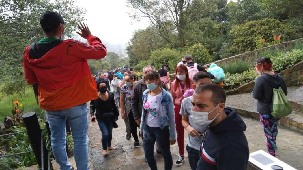 Cronograma de caminatas en Bogotá para el mes de febrero