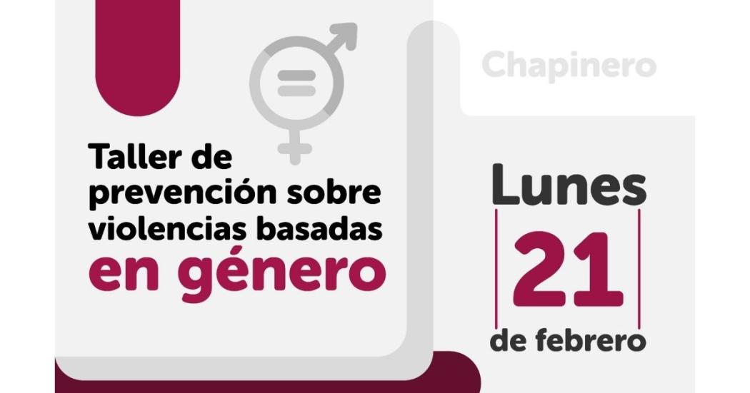 Participa en el taller de prevención sobre violencias basadas en género