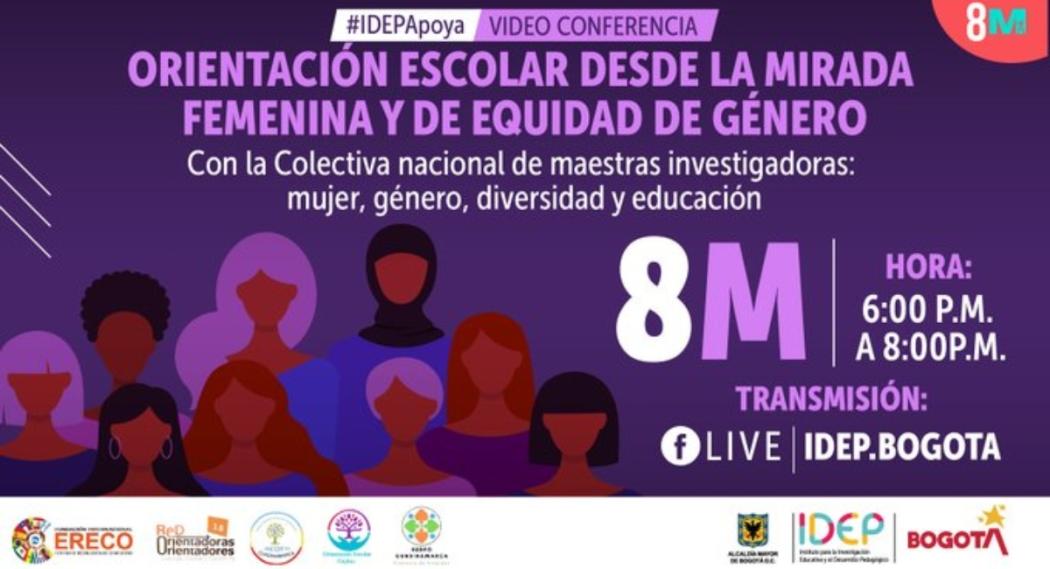 Videoconferencia del IDEP en conmemoración al Día de la Mujer