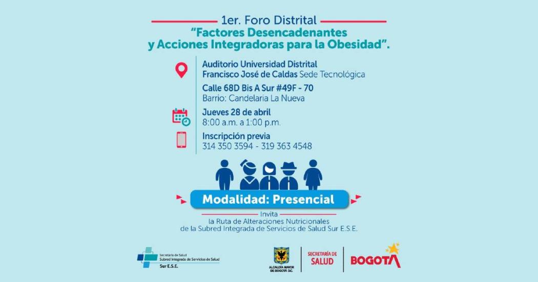 Foro gratuito sobre factores para el desarrollo de la obesidad 